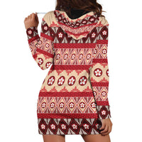 Tonga Language Week Hoodie Dress Lea Faka-Tonga Everyday - Polynesian Pride