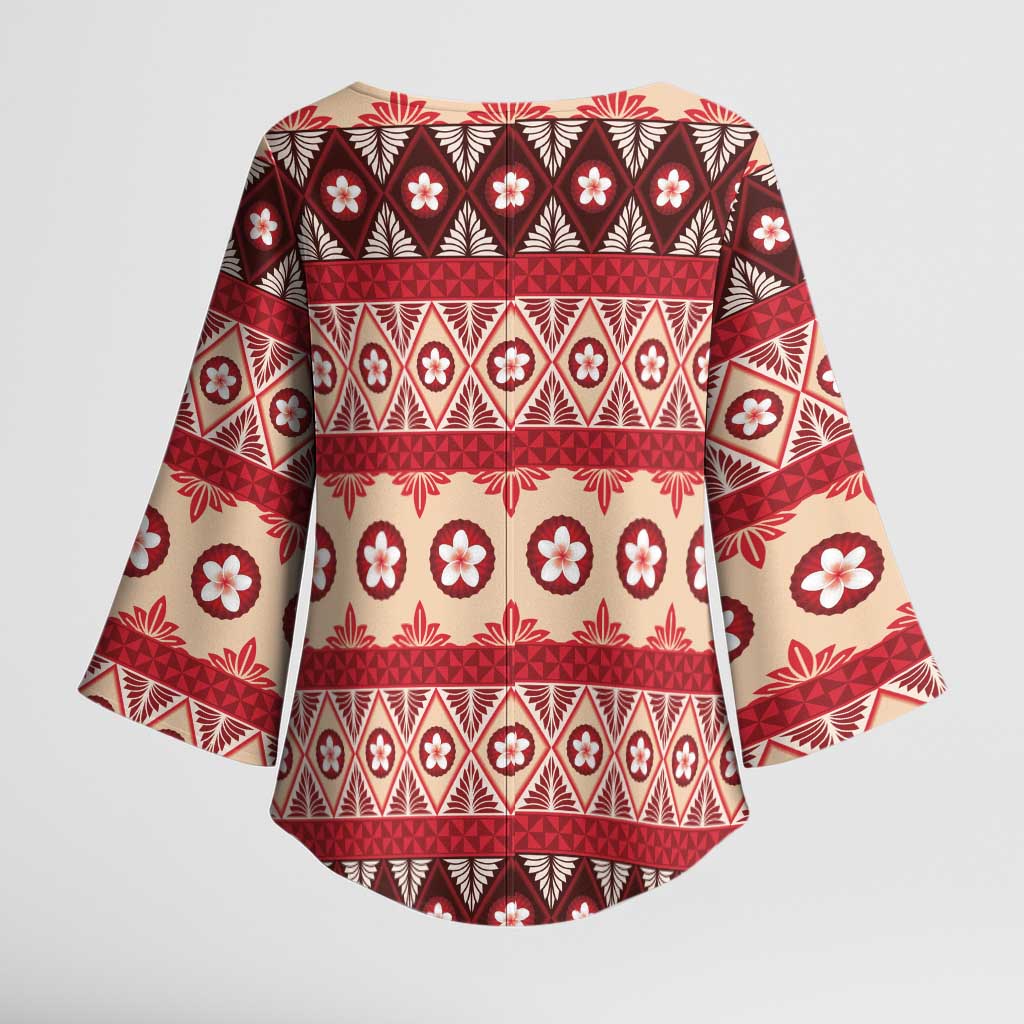 Tonga Language Week Kimono Sleeve Blouse Lea Faka-Tonga Everyday - Polynesian Pride