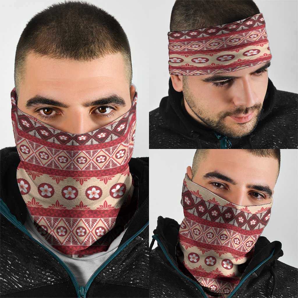 Tonga Language Week Neck Gaiter Lea Faka-Tonga Everyday - Polynesian Pride