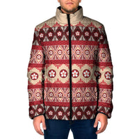 Tonga Language Week Padded Jacket Lea Faka-Tonga Everyday - Polynesian Pride
