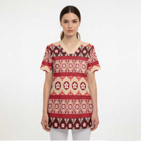 Tonga Language Week Scrub Top Lea Faka-Tonga Everyday - Polynesian Pride