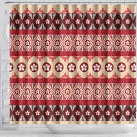 Tonga Language Week Shower Curtain Lea Faka-Tonga Everyday - Polynesian Pride
