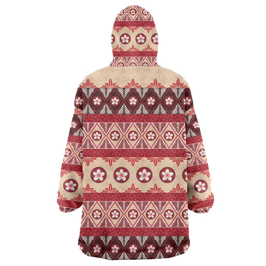 Tonga Language Week Wearable Blanket Hoodie Lea Faka-Tonga Everyday - Polynesian Pride