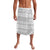 Tonga White Sunday Lavalava Tongan Ngatu Siale Pattern - Polynesian Pride