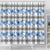 Samoa White Sunday Shower Curtain Samoan Tapa Blue Hibiscus - Polynesian Pride