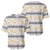 Samoa White Sunday Baseball Jersey Samoan Tapa Yellow Hibiscus - Polynesian Pride