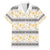 Samoa White Sunday Family Matching Mermaid Dress and Hawaiian Shirt Samoan Tapa Yellow Hibiscus - Polynesian Pride