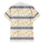 Samoa White Sunday Family Matching Off Shoulder Maxi Dress and Hawaiian Shirt Samoan Tapa Yellow Hibiscus - Polynesian Pride