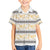 Samoa White Sunday Family Matching Short Sleeve Bodycon Dress and Hawaiian Shirt Samoan Tapa Yellow Hibiscus - Polynesian Pride
