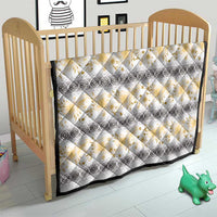 Samoa White Sunday Quilt Samoan Tapa Yellow Hibiscus - Polynesian Pride