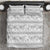 Samoa White Sunday Bedding Set Samoan Tapa White Hibiscus - Polynesian Pride