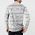Samoa White Sunday Button Sweatshirt Samoan Tapa White Hibiscus - Polynesian Pride