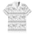 Samoa White Sunday Family Matching Off Shoulder Maxi Dress and Hawaiian Shirt Samoan Tapa White Hibiscus - Polynesian Pride