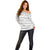 Samoa White Sunday Off Shoulder Sweater Samoan Tapa White Hibiscus - Polynesian Pride