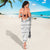 Samoa White Sunday Sarong Samoan Tapa White Hibiscus - Polynesian Pride