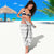 Samoa White Sunday Sarong Samoan Tapa White Hibiscus - Polynesian Pride