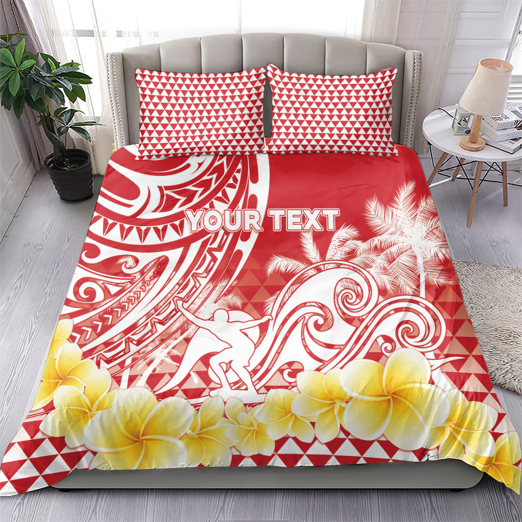 Personalised Tahiti Surfing Bedding Set Polynesian Style LT05 - Polynesian Pride