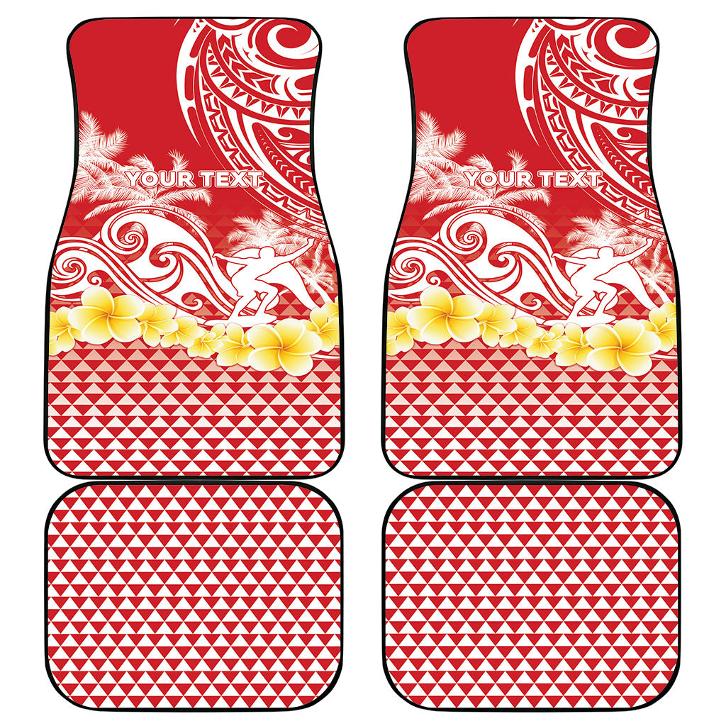 Personalised Tahiti Surfing Car Mats Polynesian Style LT05 - Polynesian Pride