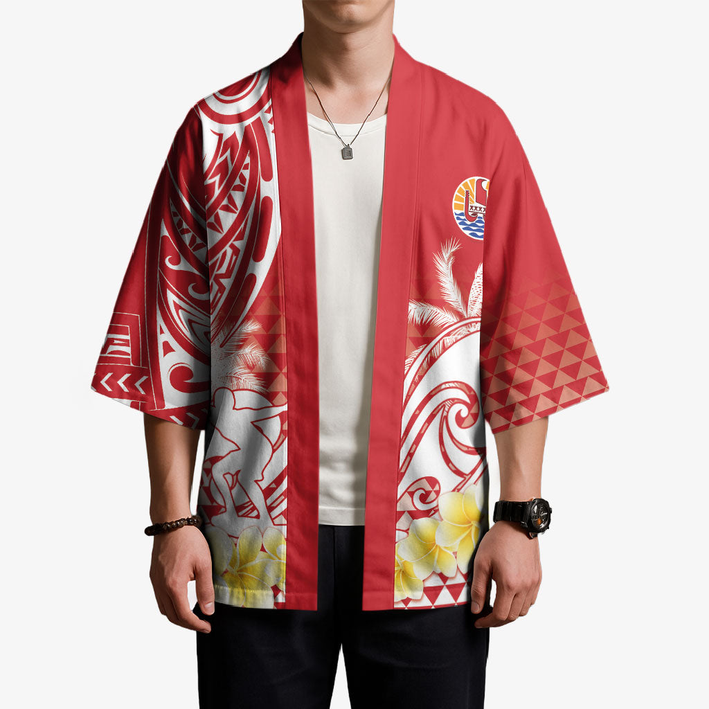 Personalised Tahiti Surfing Kimono Polynesian Style LT05 - Polynesian Pride