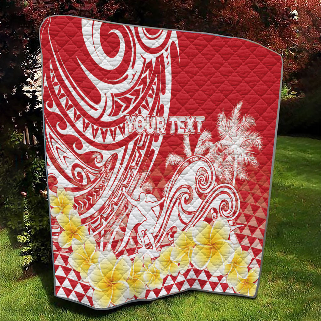 Personalised Tahiti Surfing Quilt Polynesian Style LT05 - Polynesian Pride