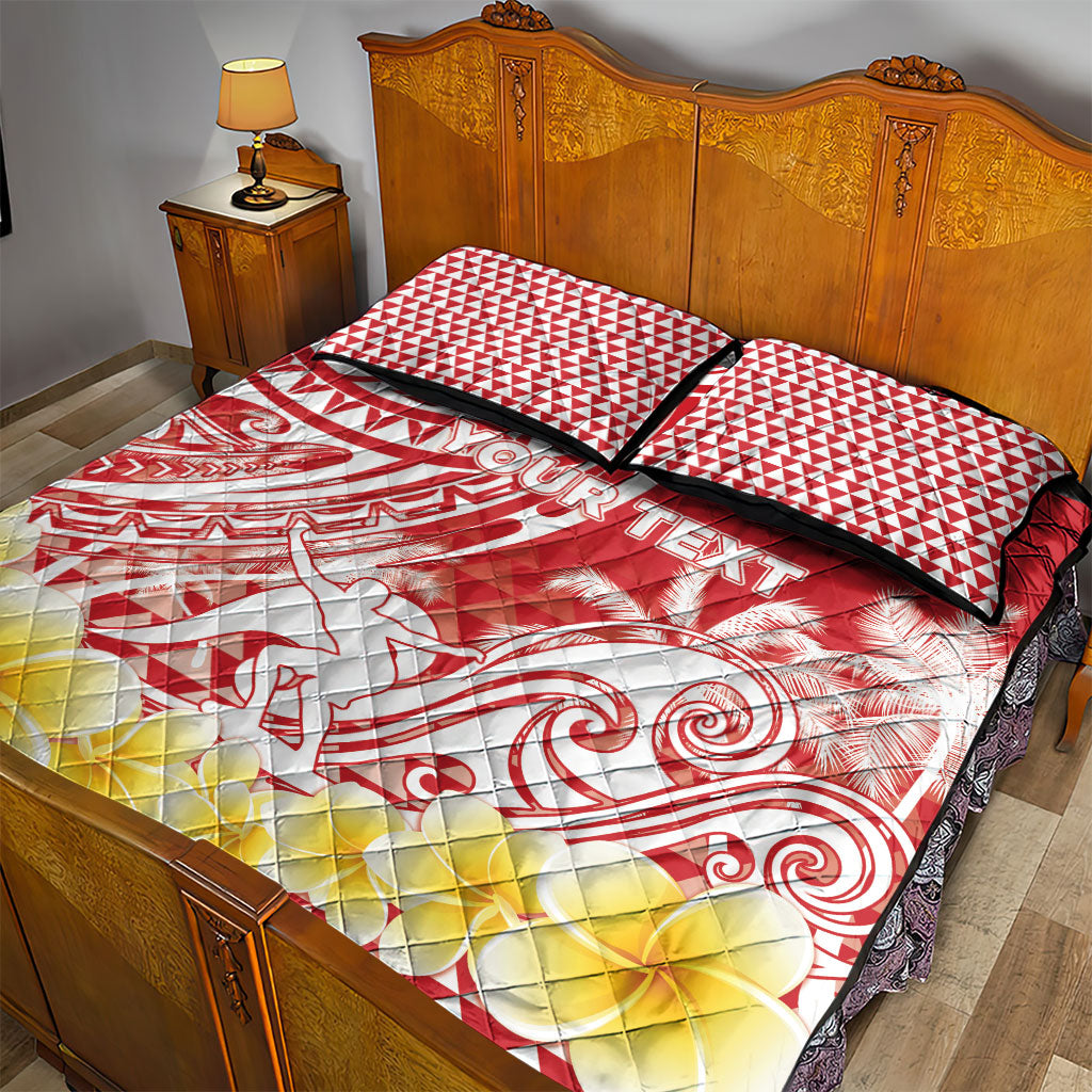 Personalised Tahiti Surfing Quilt Bed Set Polynesian Style LT05 - Polynesian Pride