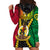 Vanuatu Hoodie Dress Vanuatuan Coat Of Arms Mix Pig Tusk Poynesian Pattern LT05 - Polynesian Pride