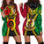 Vanuatu Hoodie Dress Vanuatuan Coat Of Arms Mix Pig Tusk Poynesian Pattern LT05 - Polynesian Pride