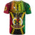 Vanuatu T Shirt Vanuatuan Coat Of Arms Mix Pig Tusk Poynesian Pattern LT05 - Polynesian Pride