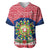 Personalised Philippines Christmas Baseball Jersey Filipino Parol Maligayang Pasko LT05 Red - Polynesian Pride
