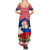 Personalised Philippines Christmas Summer Maxi Dress Filipino Parol Maligayang Pasko LT05 - Polynesian Pride