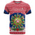Personalised Philippines Christmas T Shirt Filipino Parol Maligayang Pasko LT05 Red - Polynesian Pride