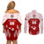 Custom Tonga Rugby Couples Matching Off Shoulder Short Dress and Long Sleeve Button Shirt 2023 Pacific Championships Kupesi Ngatu Mate Maa LT05 - Polynesian Pride