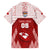 Custom Tonga Rugby Family Matching Short Sleeve Bodycon Dress and Hawaiian Shirt 2023 Pacific Championships Kupesi Ngatu Mate Maa LT05 - Polynesian Pride