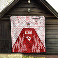 Tonga Rugby Quilt 2023 Pacific Championships Kupesi Ngatu Mate Maa LT05 - Polynesian Pride