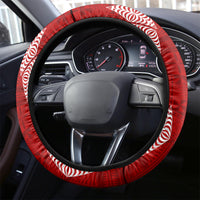 Tonga Rugby Steering Wheel Cover 2023 Pacific Championships Kupesi Ngatu Mate Maa