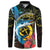 Vanuatu Fishing Button Sweatshirt It's Time To Fish