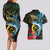 Vanuatu Fishing Couples Matching Long Sleeve Bodycon Dress and Hawaiian Shirt It's Time To Fish