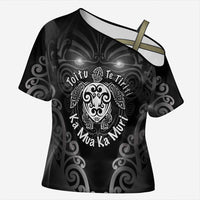 Aotearoa Toitu Te Tiriti Cross Shoulder Shirt Ka Mua Ka Muri
