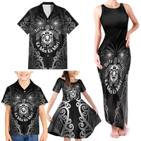 Aotearoa Toitu Te Tiriti Family Matching Tank Maxi Dress and Hawaiian Shirt Ka Mua Ka Muri LT05 - Polynesian Pride