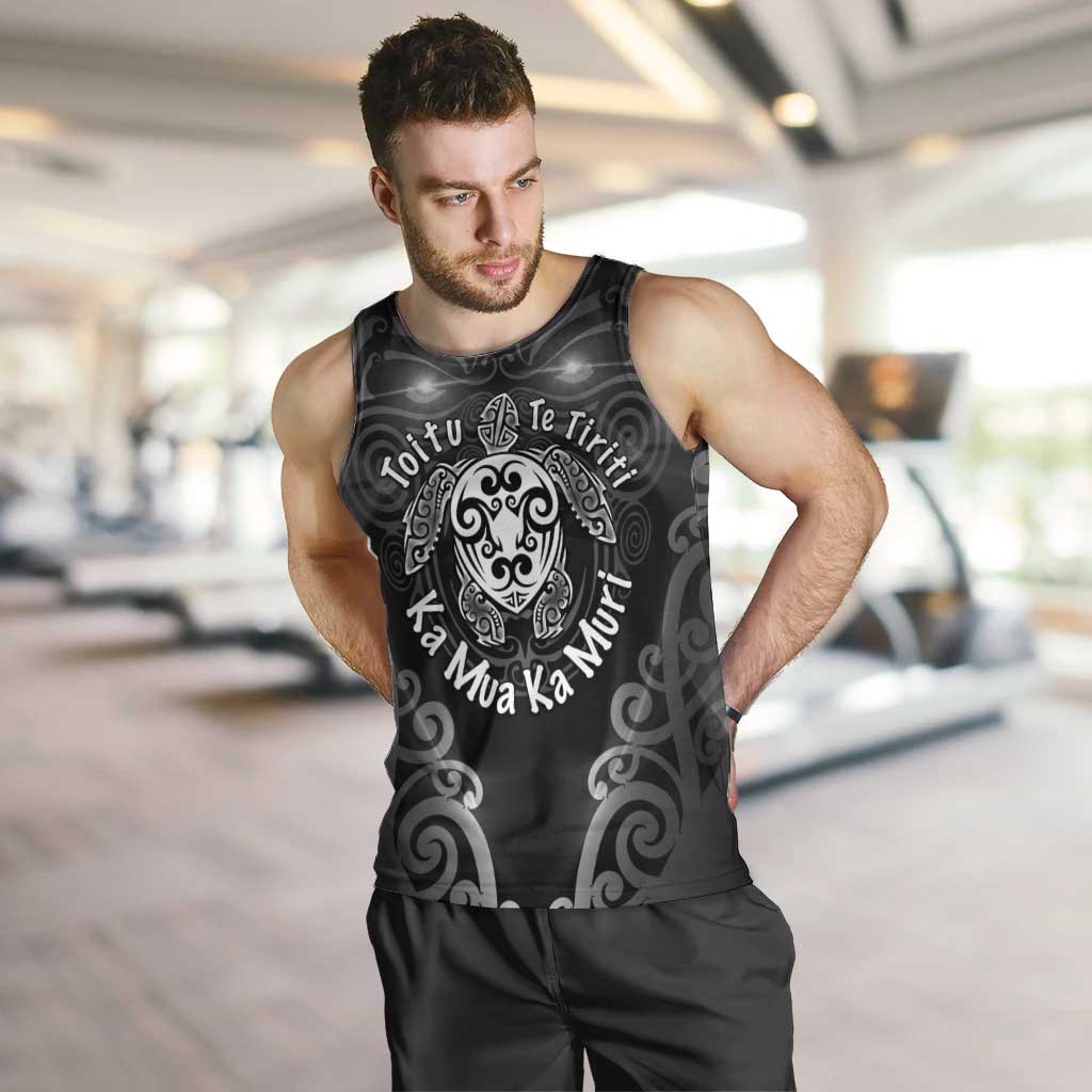 Aotearoa Toitu Te Tiriti Men Tank Top Ka Mua Ka Muri