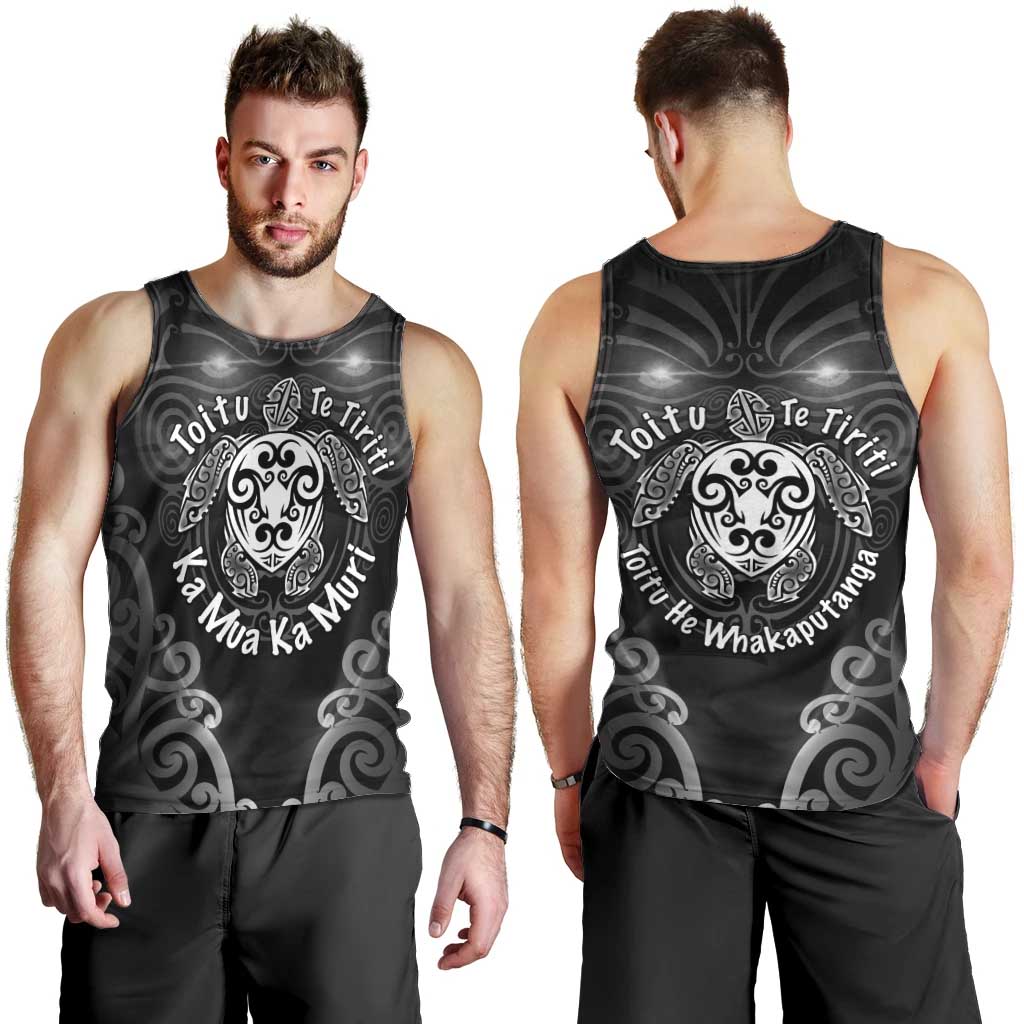Aotearoa Toitu Te Tiriti Men Tank Top Ka Mua Ka Muri
