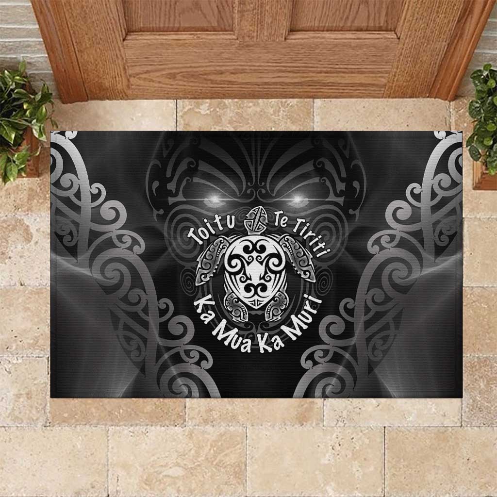 Aotearoa Toitu Te Tiriti Rubber Doormat Ka Mua Ka Muri