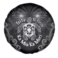Aotearoa Toitu Te Tiriti Spare Tire Cover Ka Mua Ka Muri