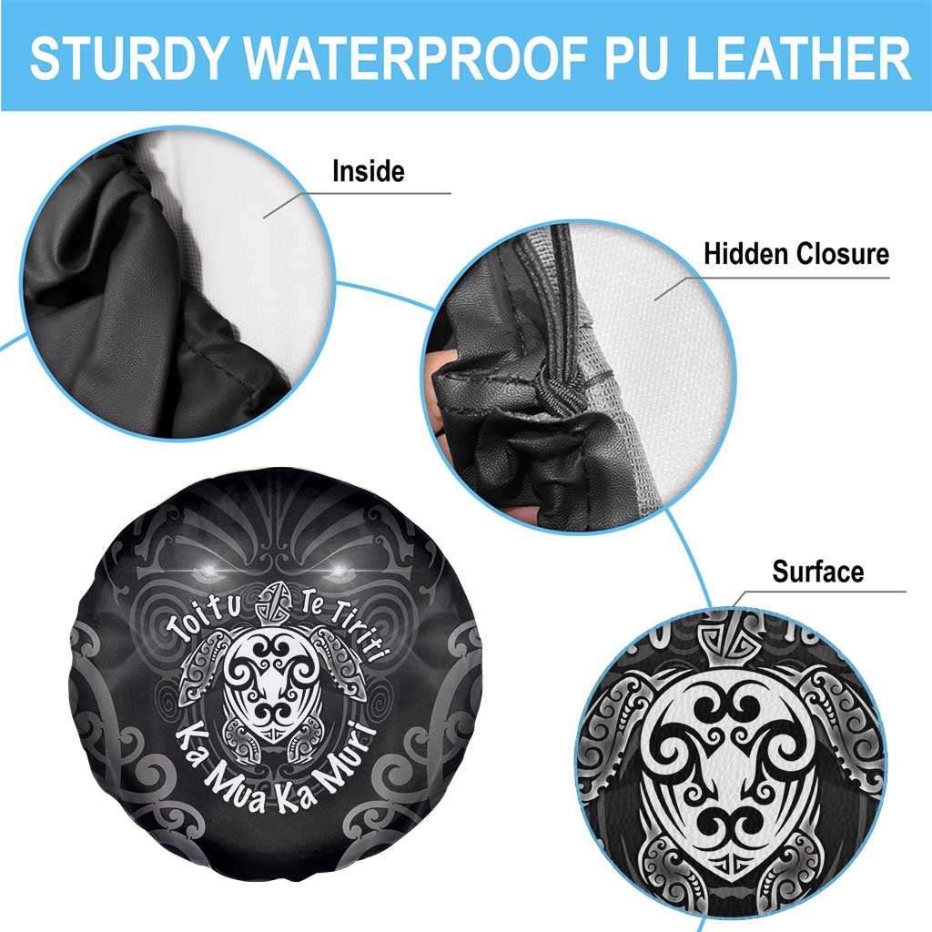 Aotearoa Toitu Te Tiriti Spare Tire Cover Ka Mua Ka Muri