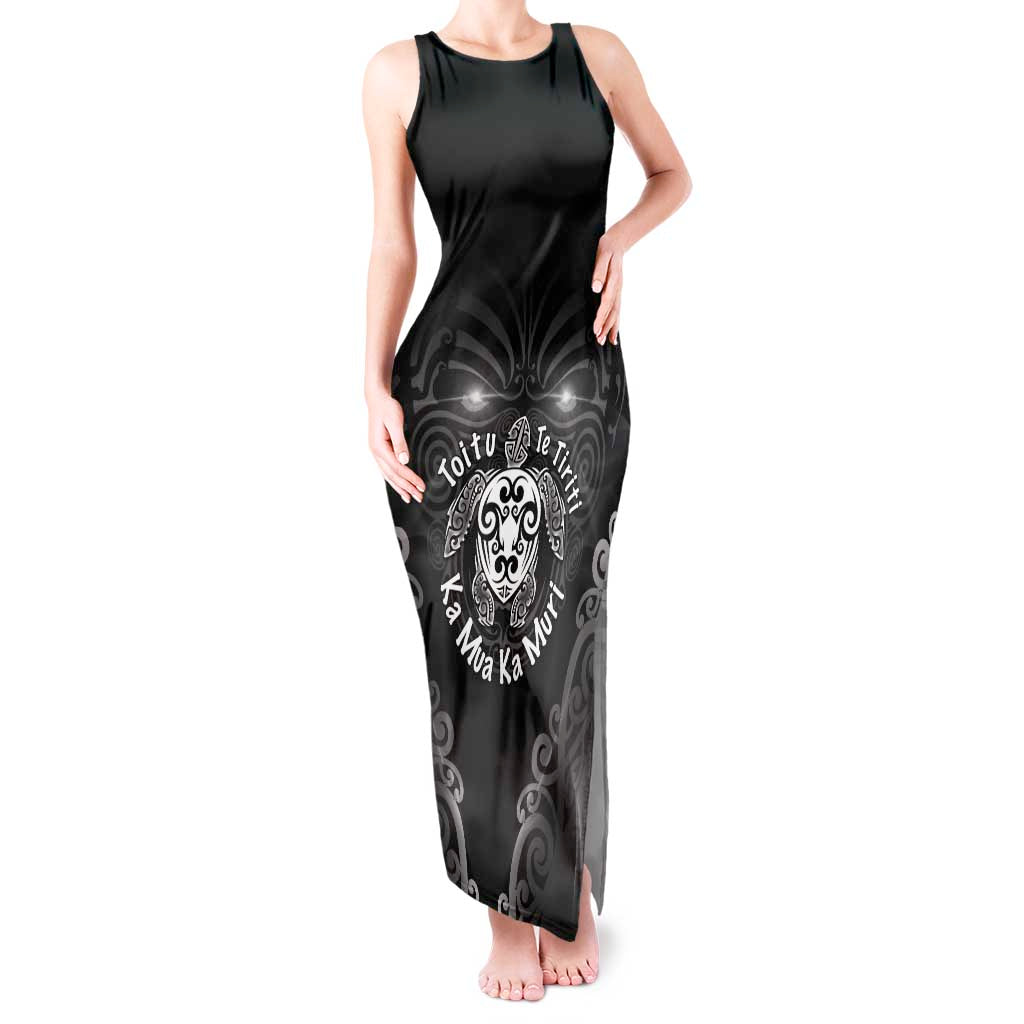 Aotearoa Toitu Te Tiriti Tank Maxi Dress Ka Mua Ka Muri