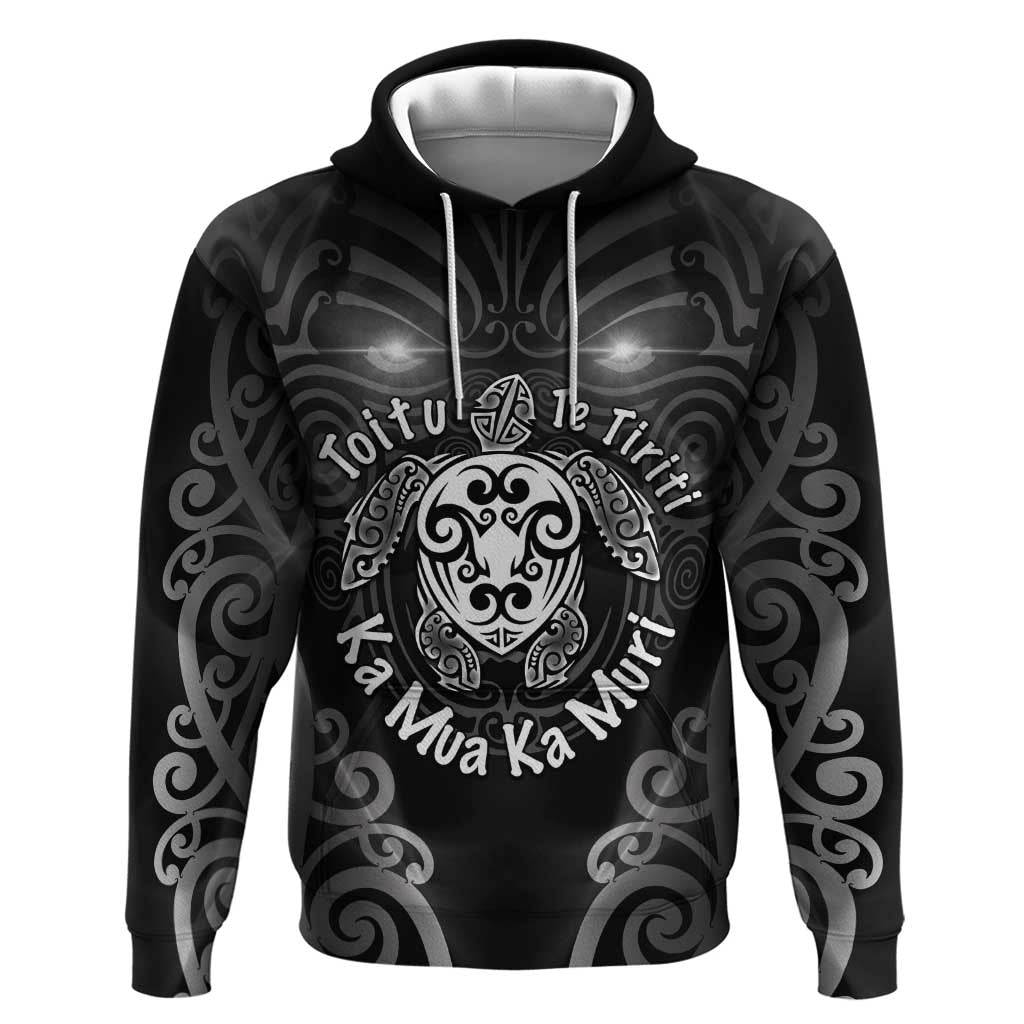 Aotearoa Toitu Te Tiriti Zip Hoodie Ka Mua Ka Muri