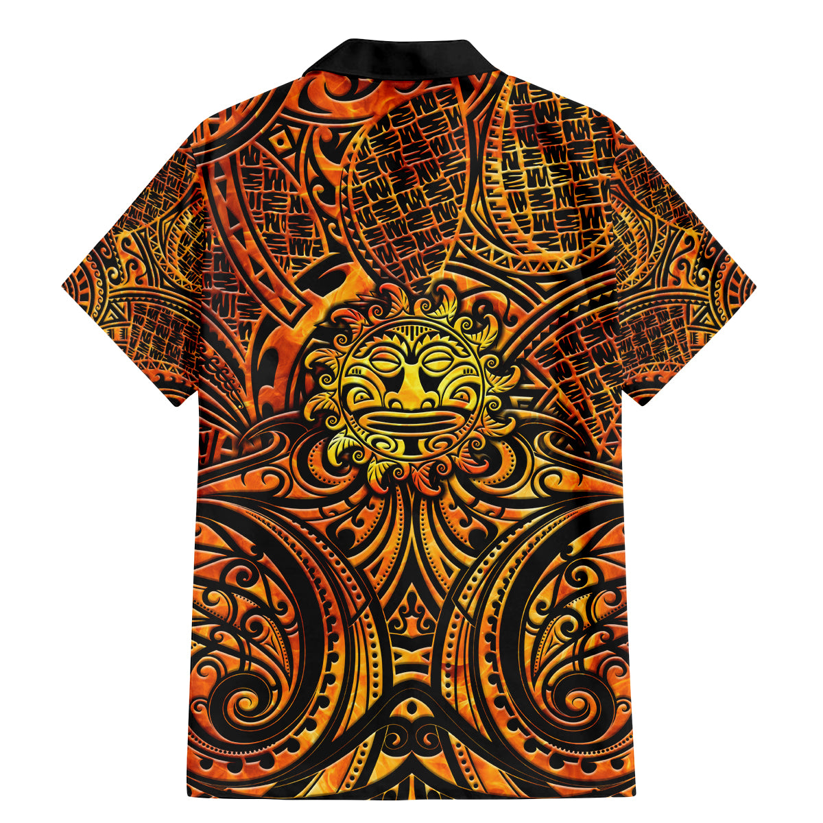 New Zealand Tamanuitera The Sun Family Matching Mermaid Dress and Hawaiian Shirt Maori Pattern LT05 - Polynesian Pride