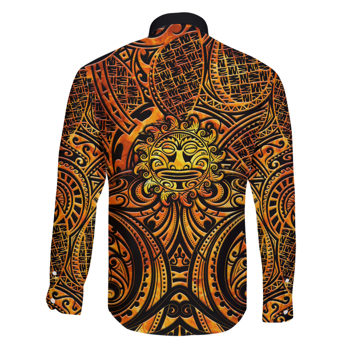New Zealand Tamanuitera The Sun Family Matching Short Sleeve Bodycon Dress and Hawaiian Shirt Maori Pattern LT05 - Polynesian Pride