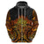 New Zealand Tamanuitera The Sun Hoodie Maori Pattern