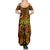 New Zealand Tamanuitera The Sun Summer Maxi Dress Maori Pattern